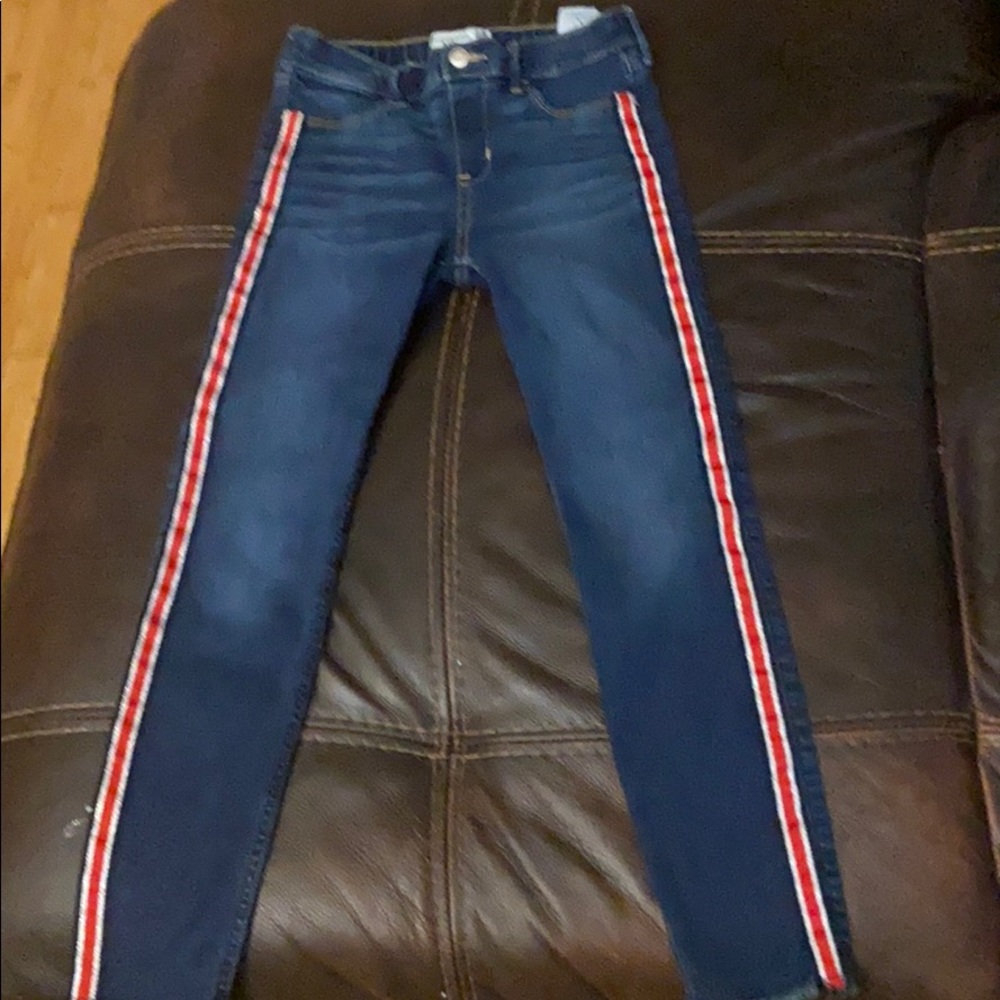 Abercrombie pull on legging ankle sz 13/14